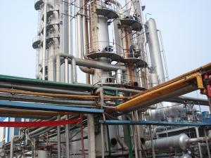 脱碳工段#1#2回收塔内壁玻璃钢防腐